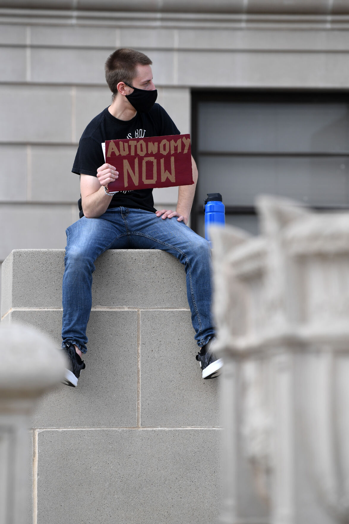 TAMU graduate student protest